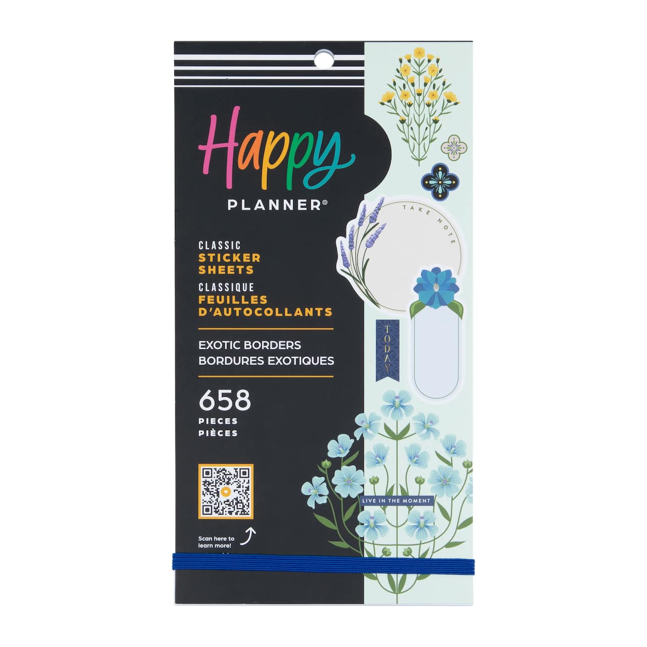 The Classic Happy Planner&#xAE; Exotic Borders Sticker Book